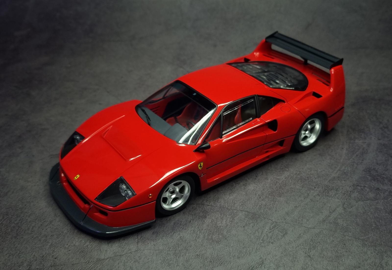 1/24 FUJIMI Ferrari F40 LM : r/ModelCars