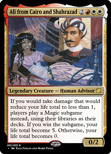 MOC] Ali from Cairo and Shahrazad : r/magicthecirclejerking