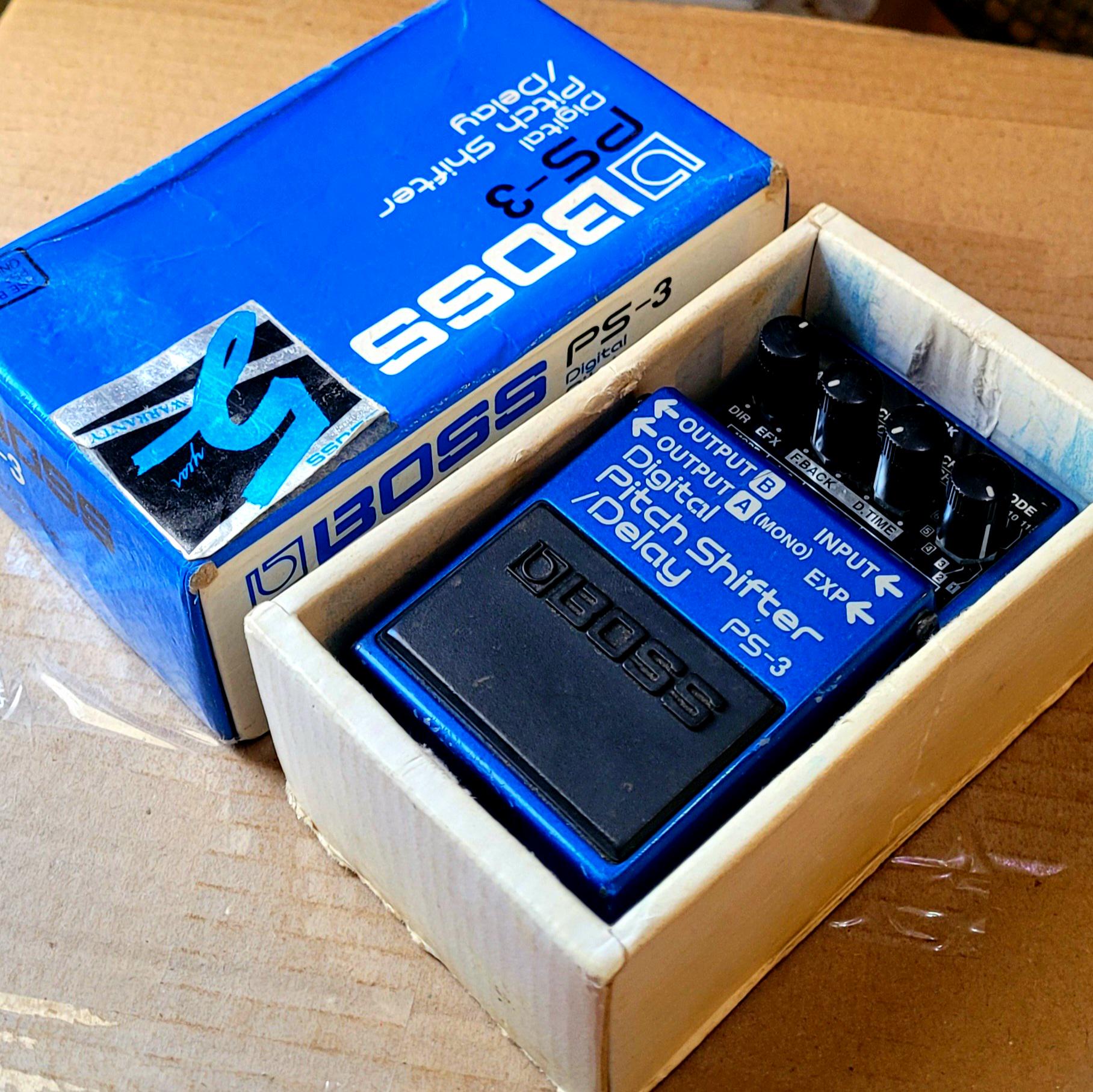 NPD] Boss PS-3 Digital Pitch Shifter/Delay : r/guitarpedals