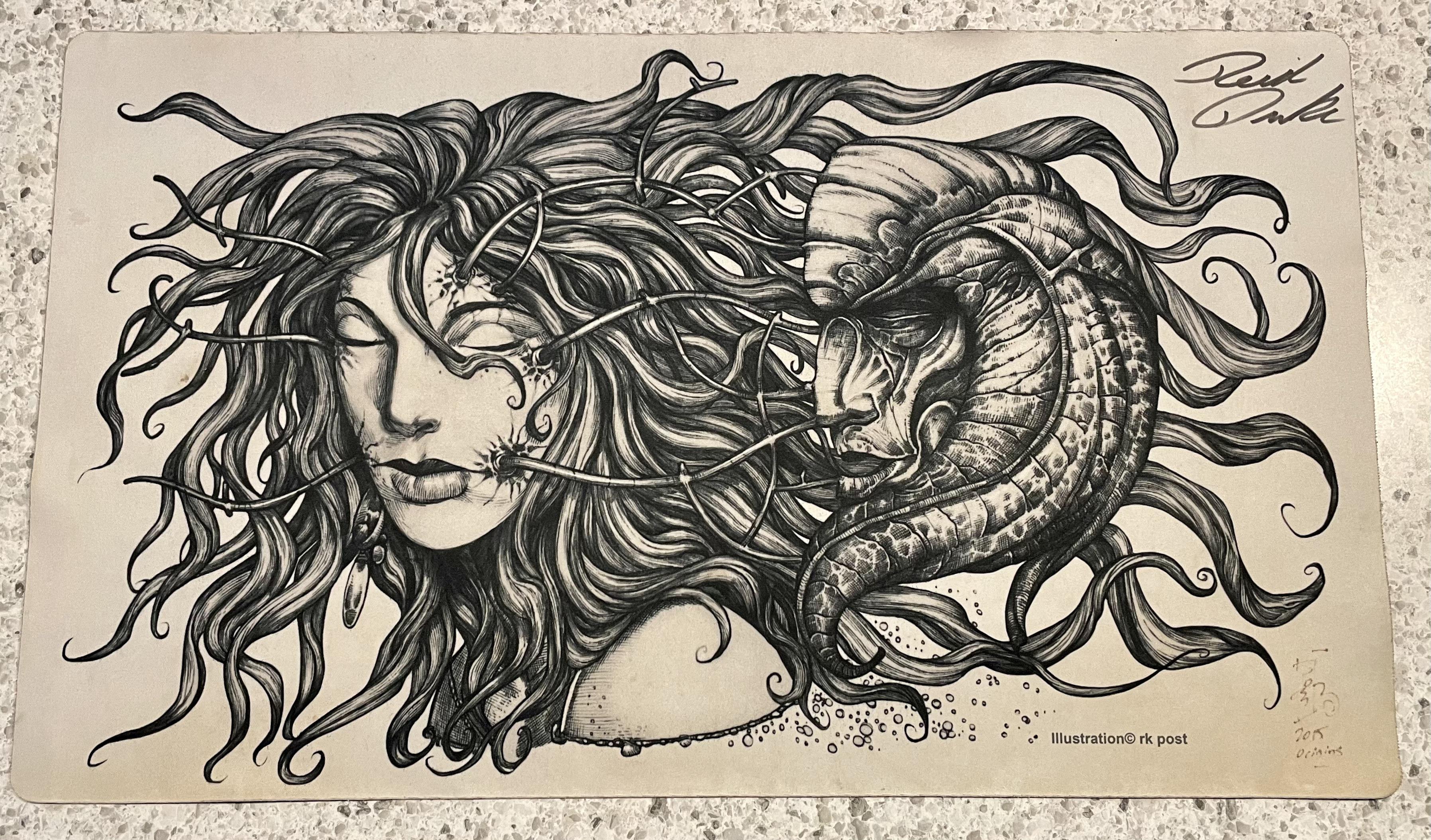 Signed RK Post Play Mat Value : r/mtg