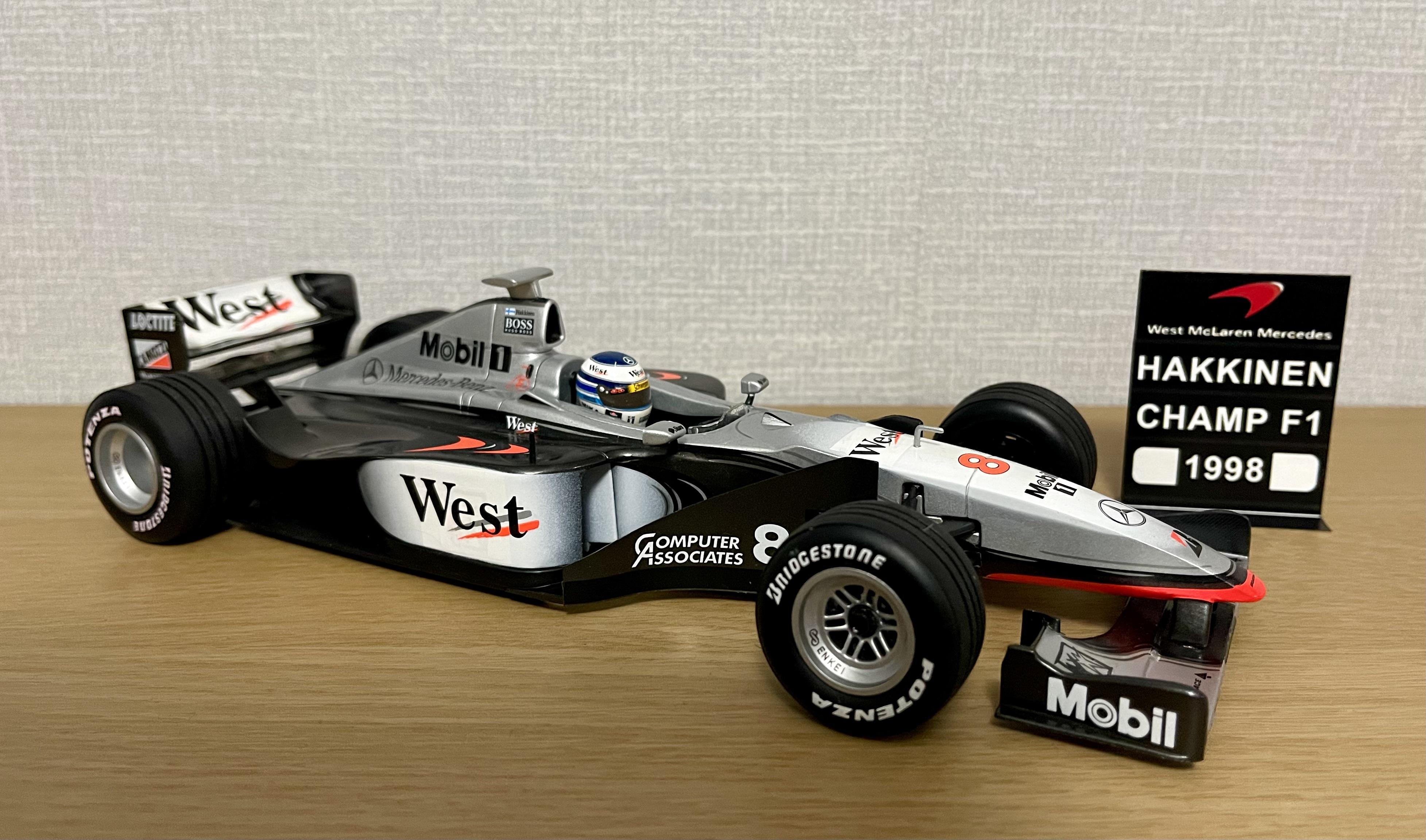 Minichamps 1/18 マクラーレン MP4/13 ハッキネン ワールド