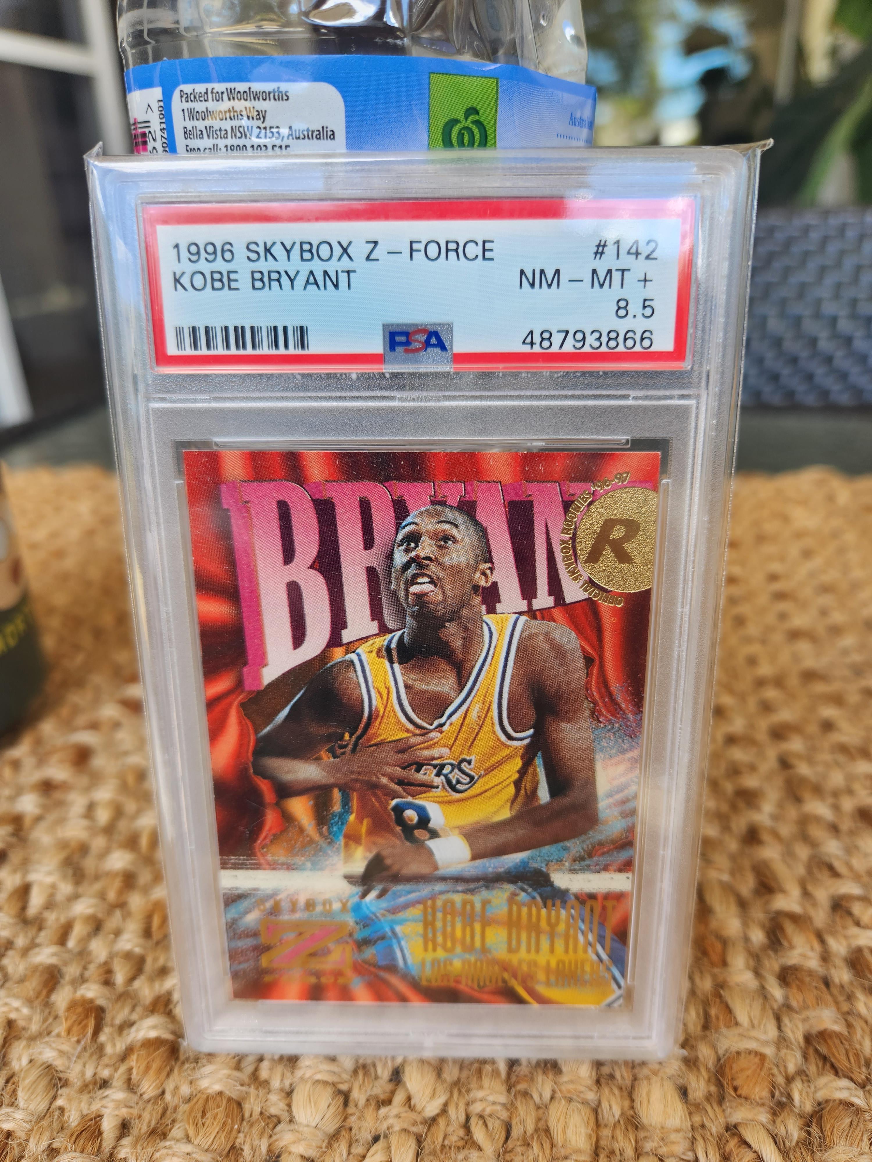 初めてのコービーのルーキーカード、90年代はかっこいいカードが