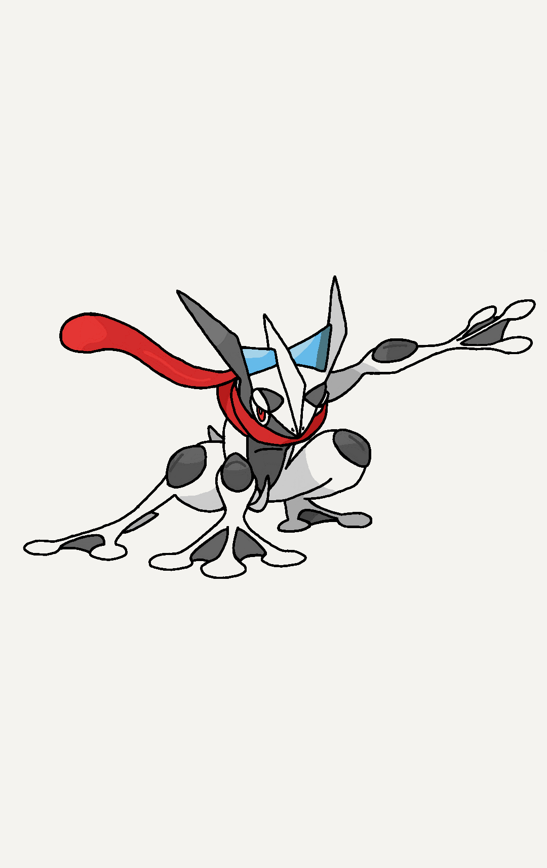 色違いゲッコウガ作ったんだけど！どう思う？ : r/PokemonSwordAndShield