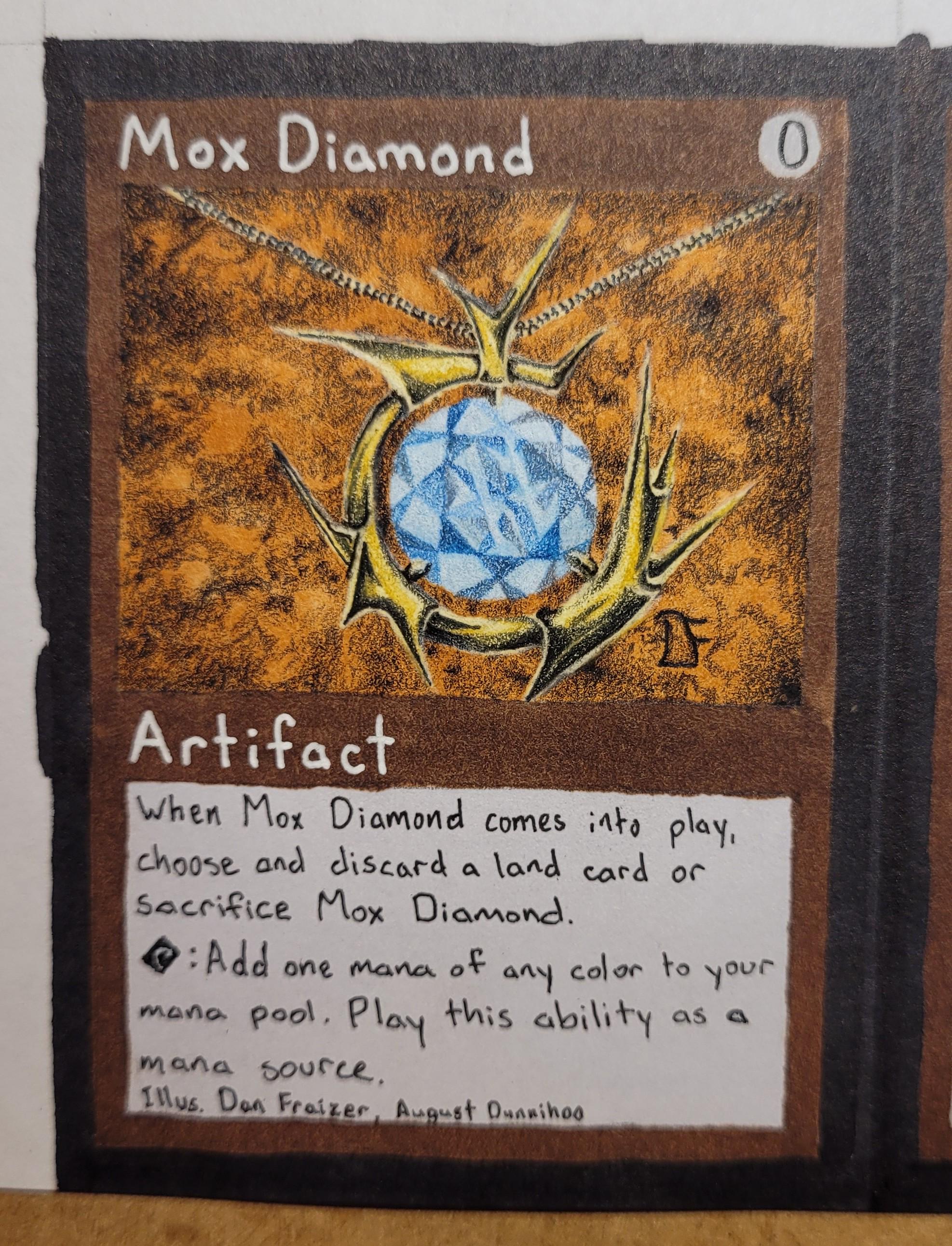 モックスダイアモンドのプロキシ : r/mtg