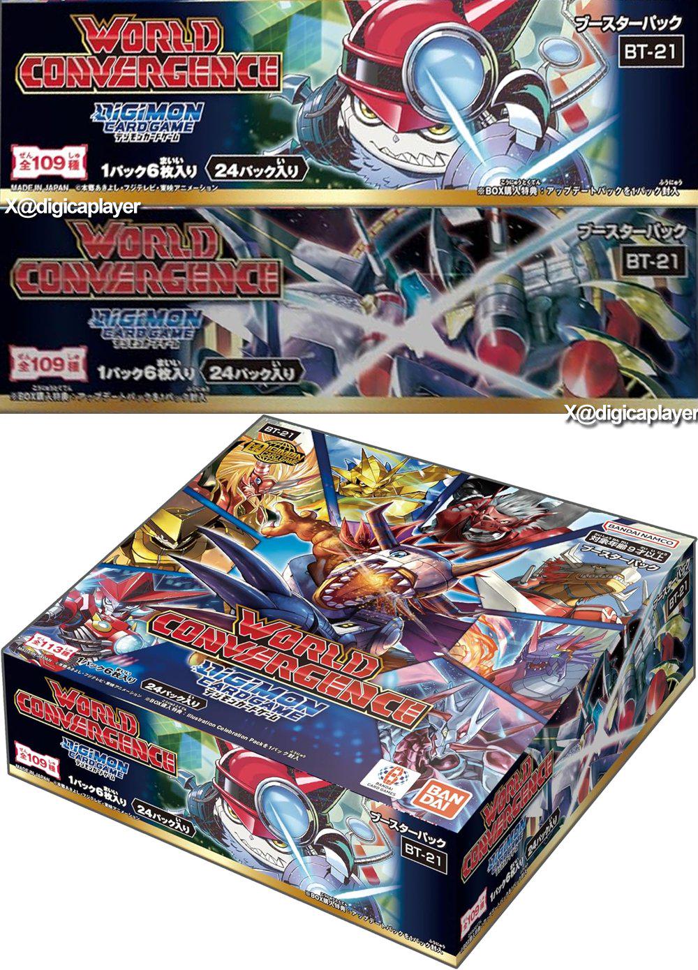 BT-21 World Convergence] Box Art : r/DigimonCardGame2020