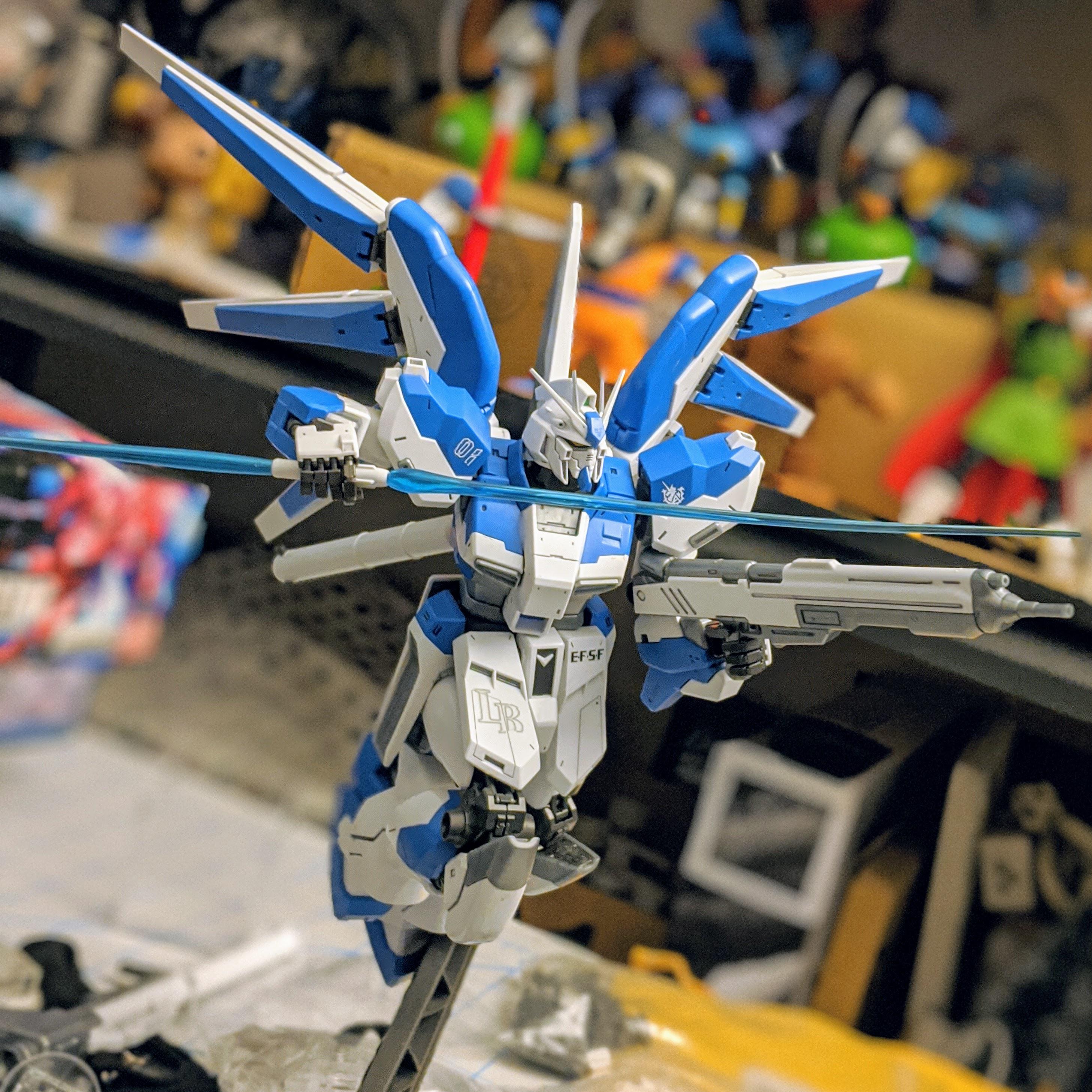 The 2007 MG Hi-v Gundam holds up well even by today's standards