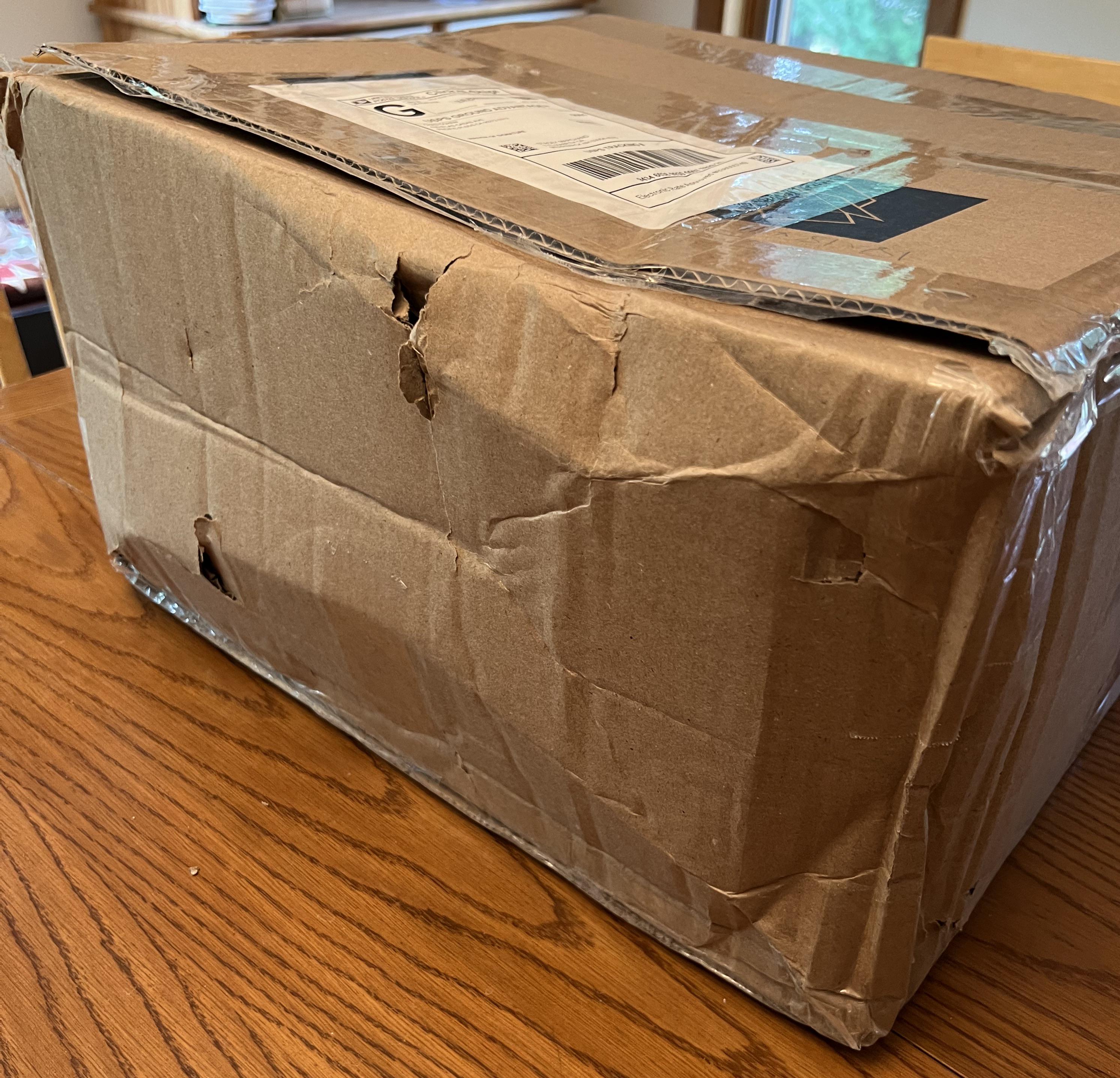 輸送中に破損した商品を返品したいが、梱包がひどかった : r/Ebay