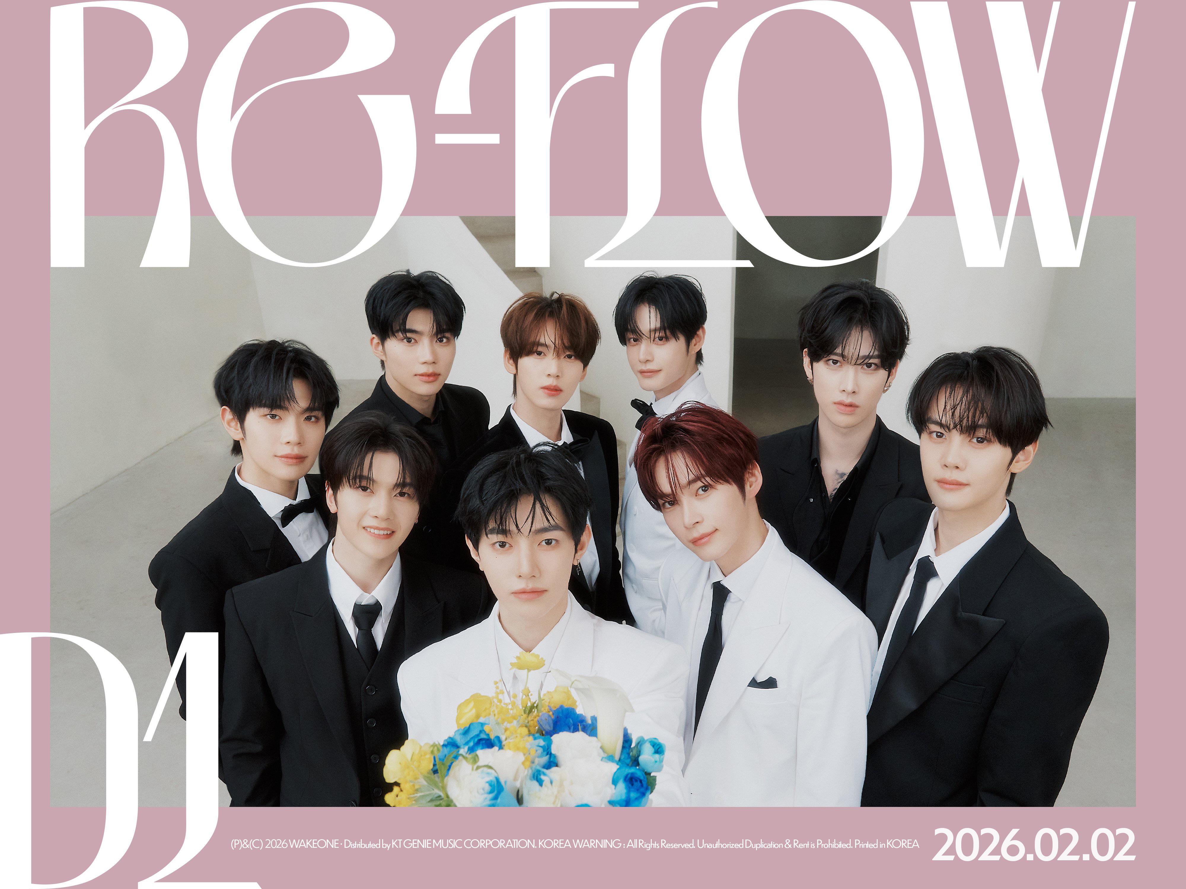 260201 ZEROBASEONE - Special Limited Album: RE-FLOW (D-1 Poster