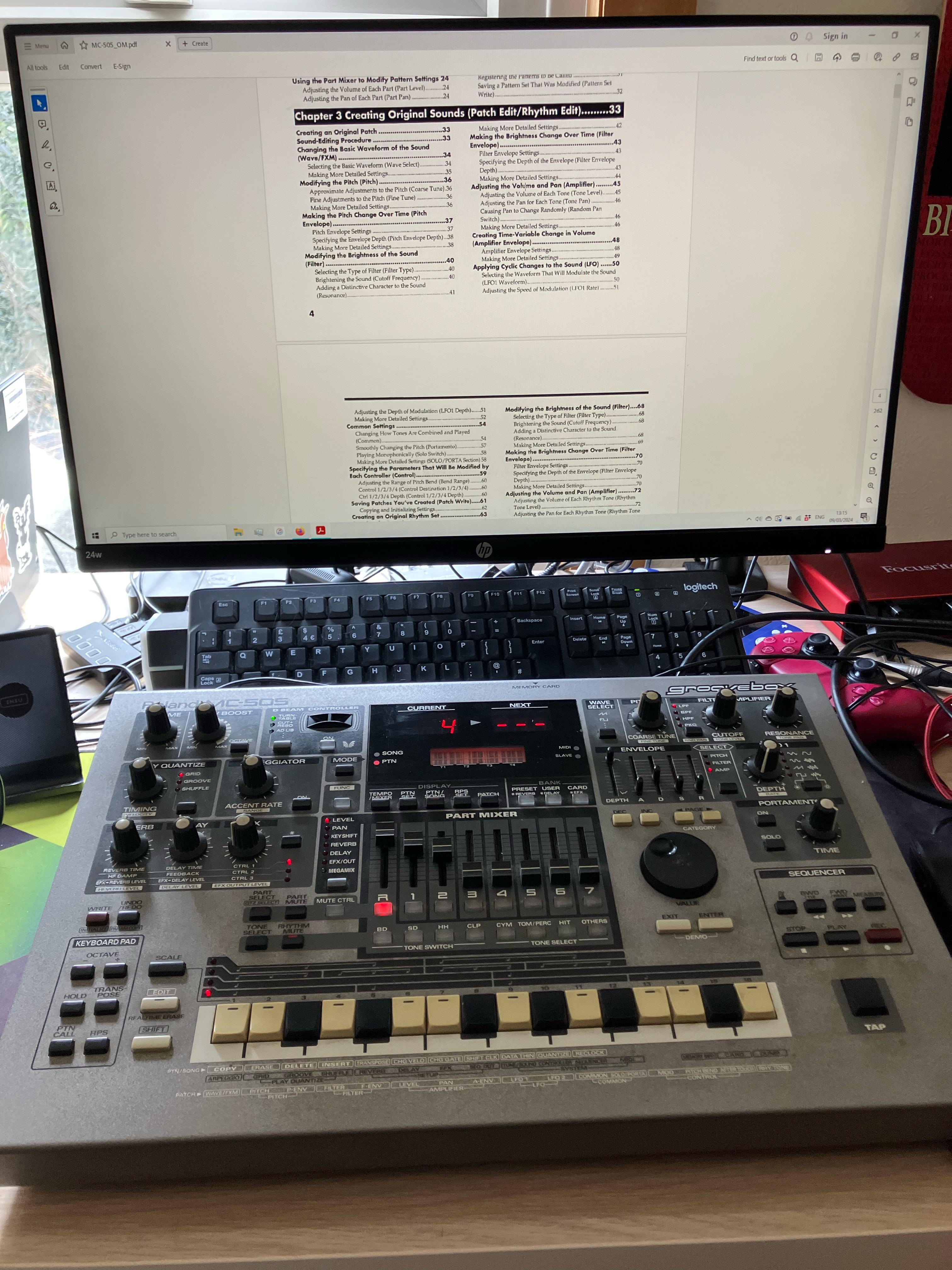 Roland MC-505 Saturday : r/synthesizers