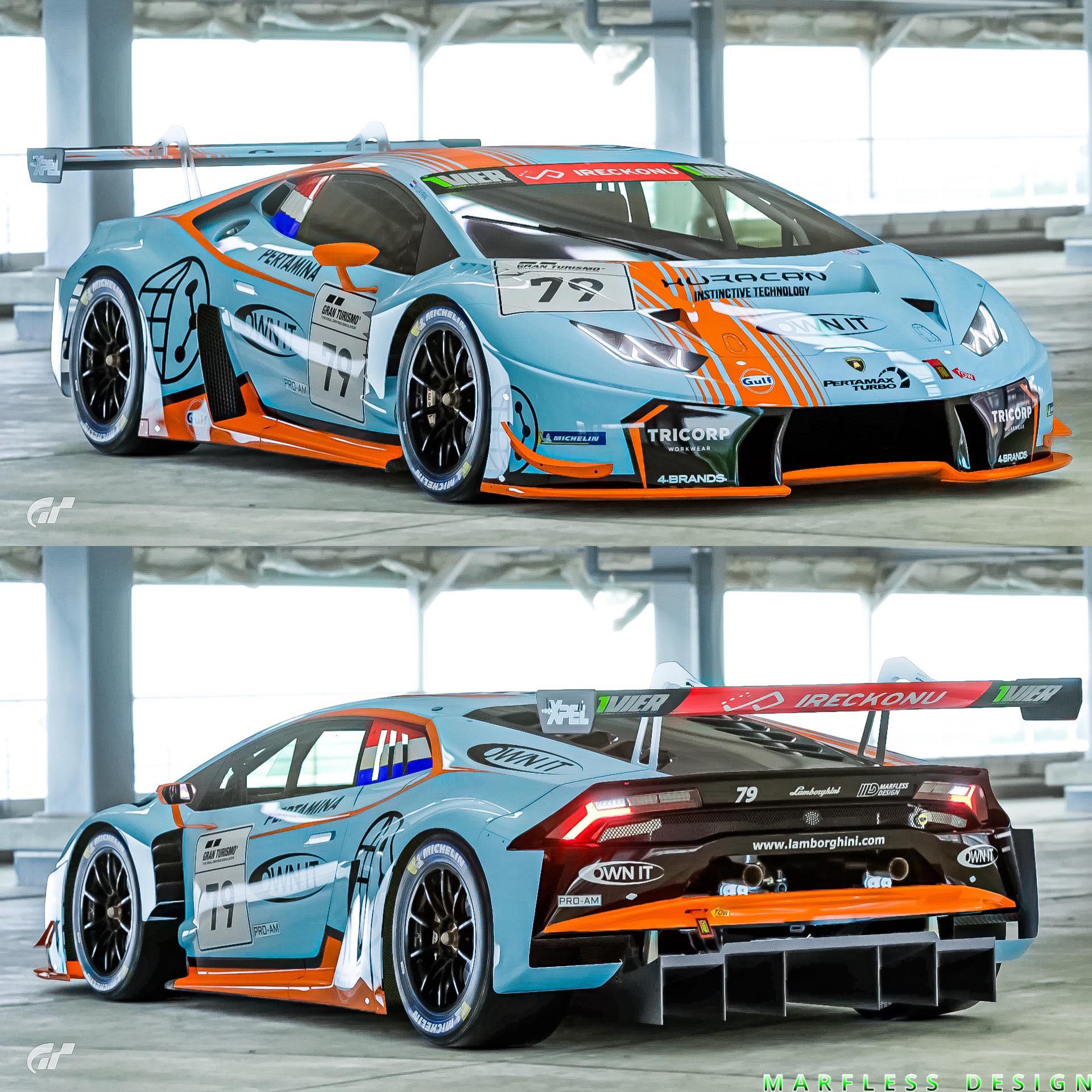 ランボルギーニ ウラカン GT3 ガルフエディション : r/granturismo