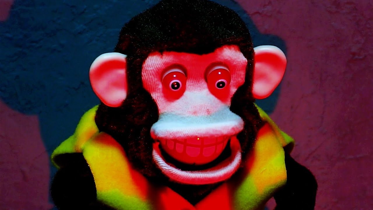 精神的に良い シンバルモンキーの玩具 - YouTube