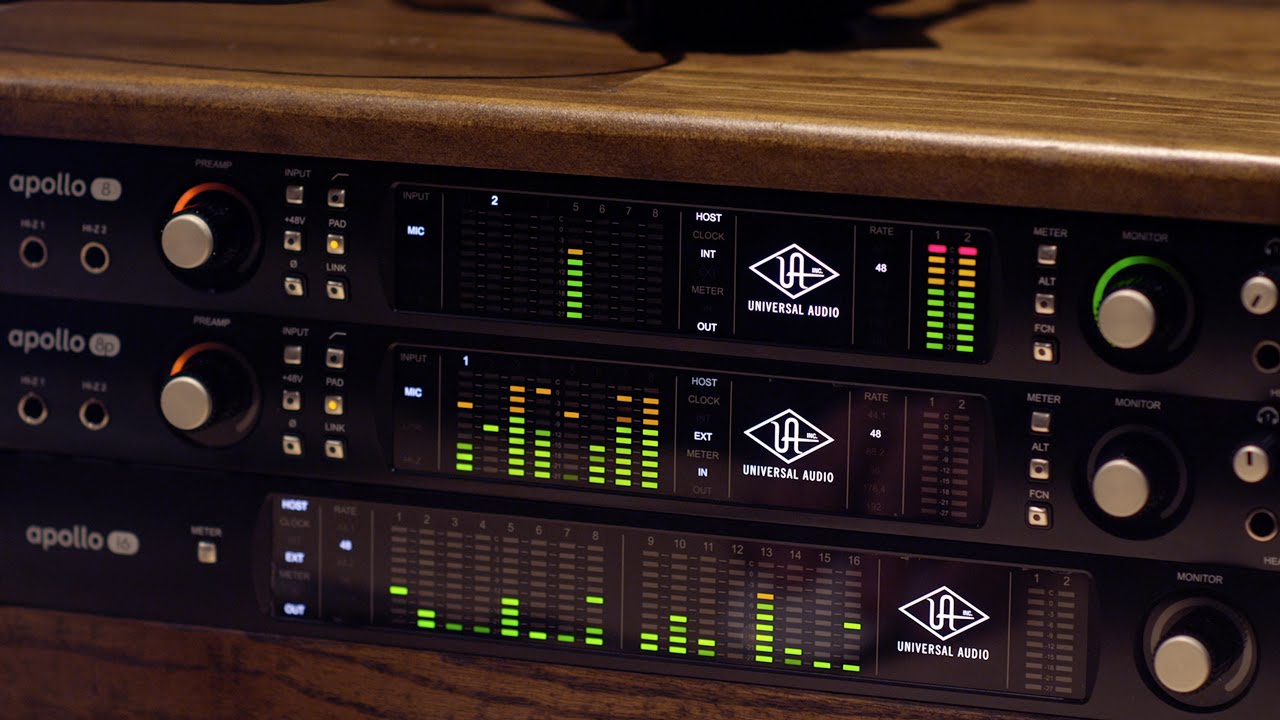 Introducing the Apollo Thunderbolt 2 Audio Interfaces - YouTube