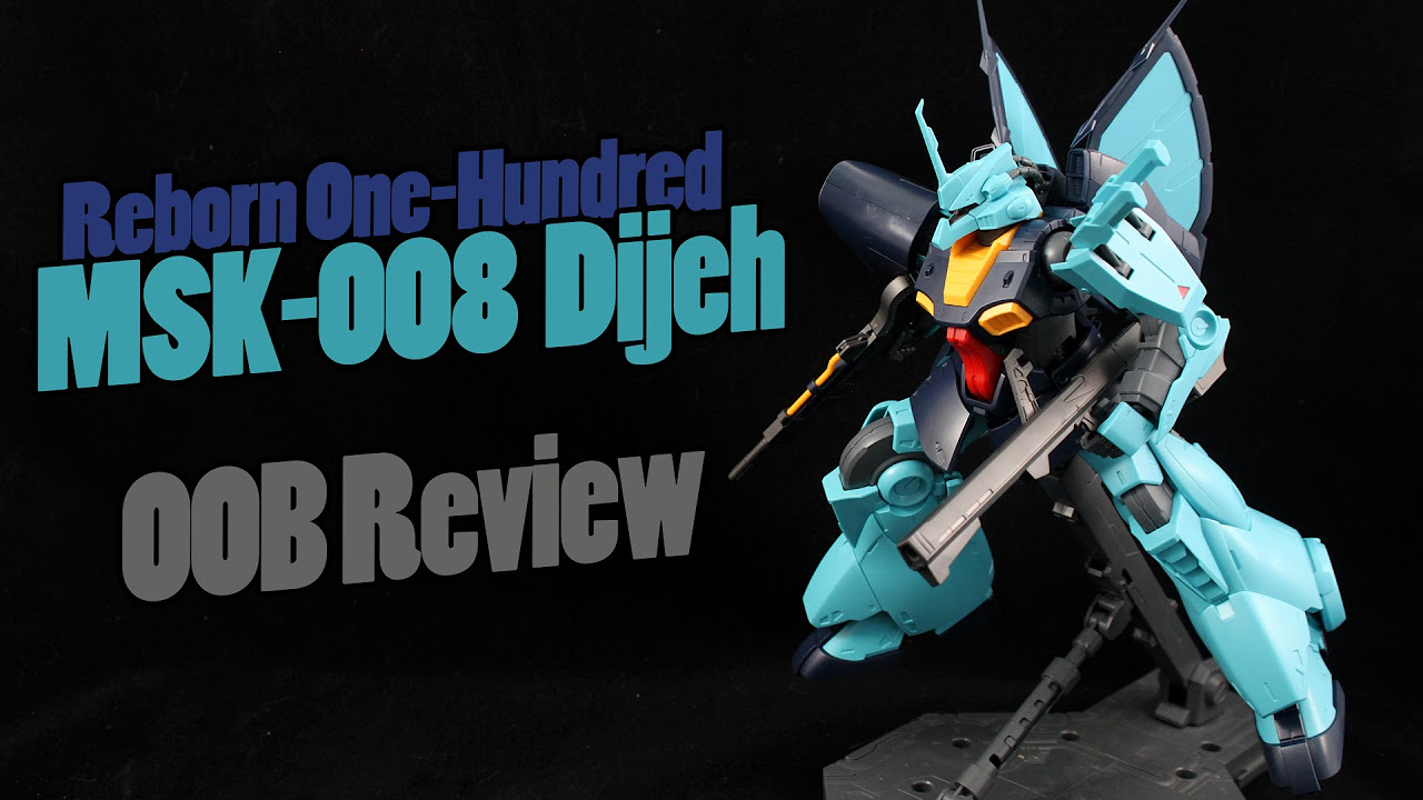243 - RE/100 MSK-008 Dijeh (OOB Review) - YouTube