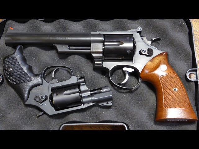 tanaka S&W M29 & M360J Sakura (日本警察サクラ) - YouTube