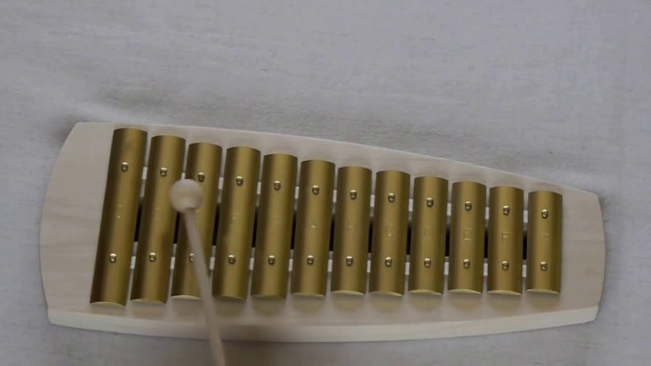 シェルズグロッケンダイヤトニック12音 - YouTube