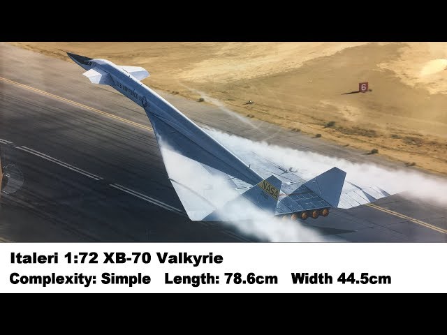 航空機・ヘリコプター ITALERI 1/72 No1282 XB-70 Valkyrie Amazon.com