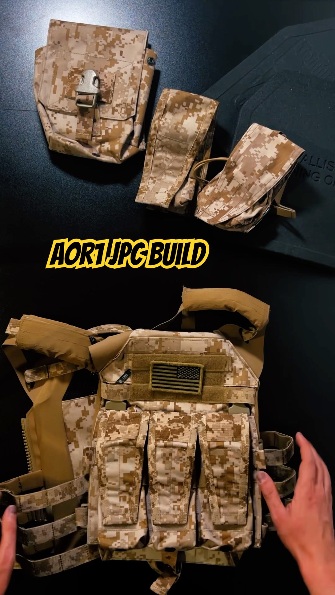 Devgru style AOR1 JPC plate carrier setup using Cootac Gear - YouTube