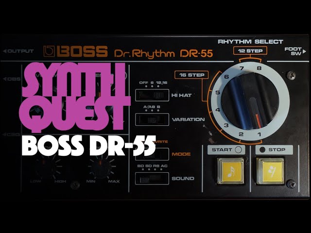 BOSS DR-55 | Synth Quest Episode 1 - YouTube