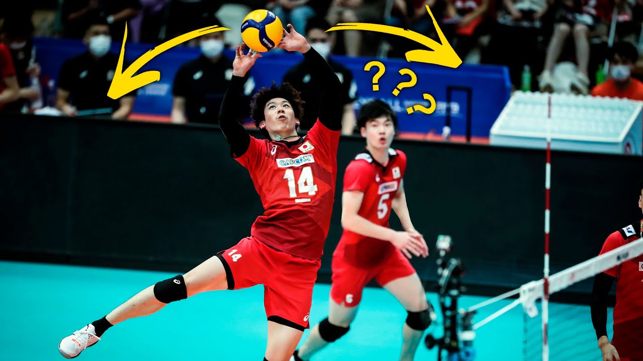200 IQ 🧠 | Fantastic Volleyball Sets by Yuki Ishikawa - YouTube