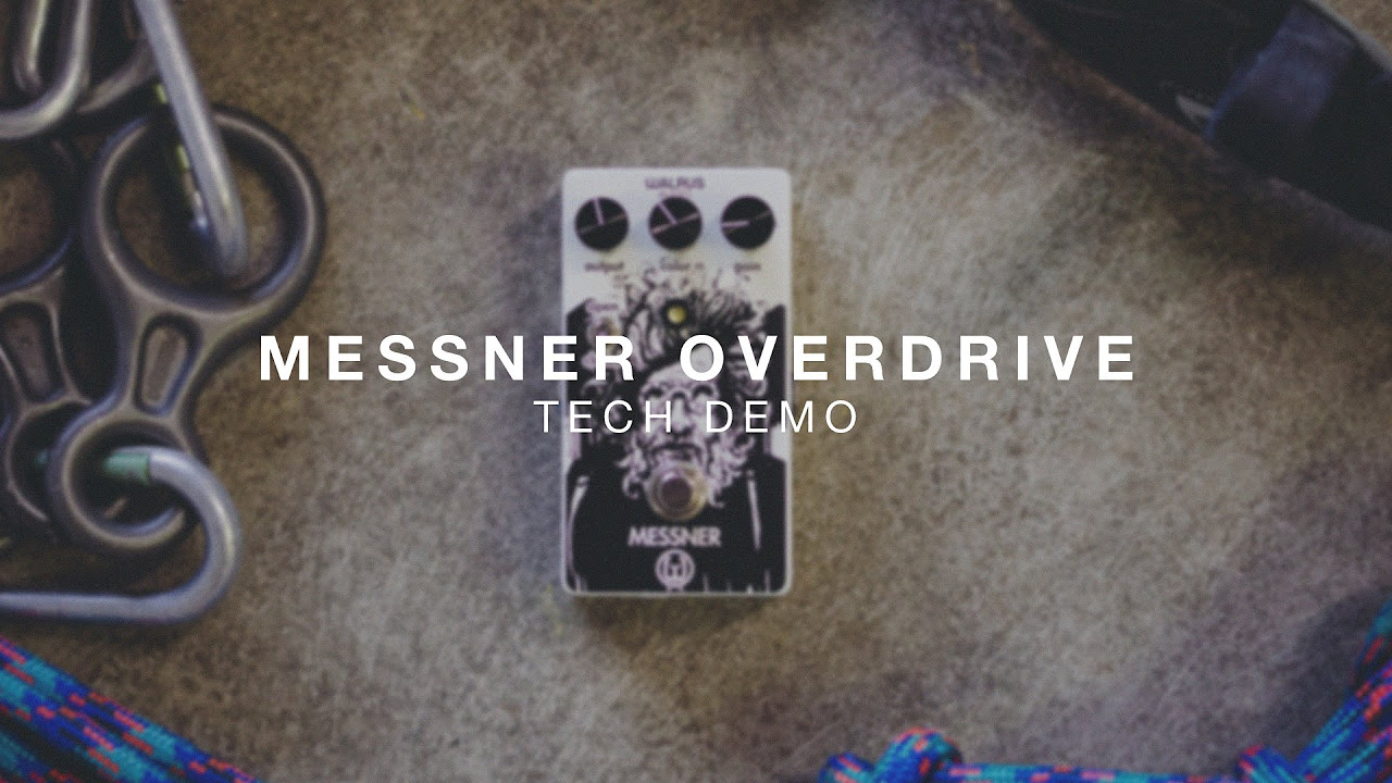 Walrus Audio Messner Overdrive Technical Demo - YouTube