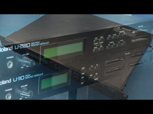 Roland U220 RS-PCM Sound Module Factory Demo ( Highlander ) - YouTube