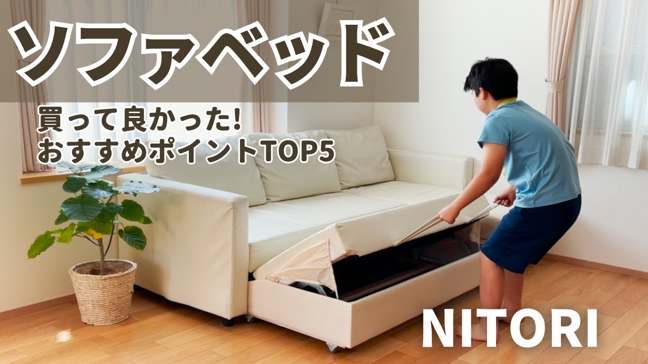 I'm glad I bought it! [Couch sofa bed Noark 2] [With large