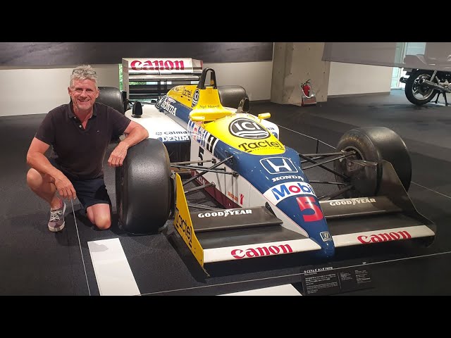 Nigel Mansell 1987 Williams formula one car at the Honda