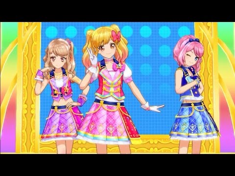 アイカツスターズ！】アイカツ☆ステップ！ (3人)☆3_ゆめ - YouTube