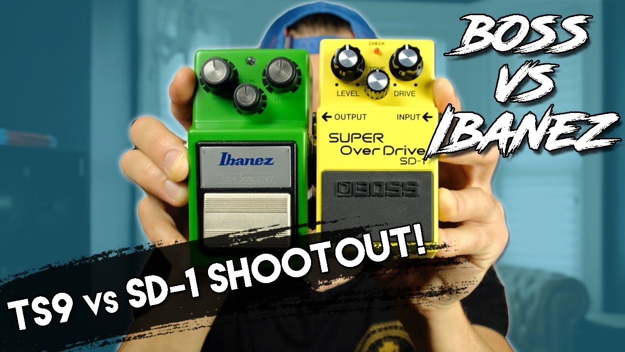 Boss SD-1 vs Ibanez TS-9 | Tube Screamer vs Super Overdrive