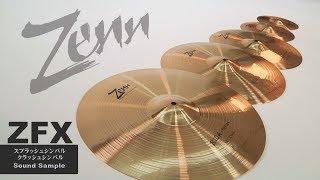 PLAYTECH (旧 ZENN) / シンバル ZFXシリーズ (sound sample) - YouTube