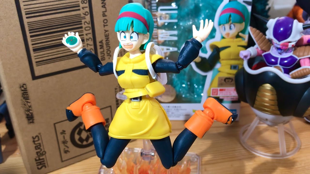 このブルマは〝可動〟との相性が抜群‼️SH.Figuarts.ブルマ〜ナメック