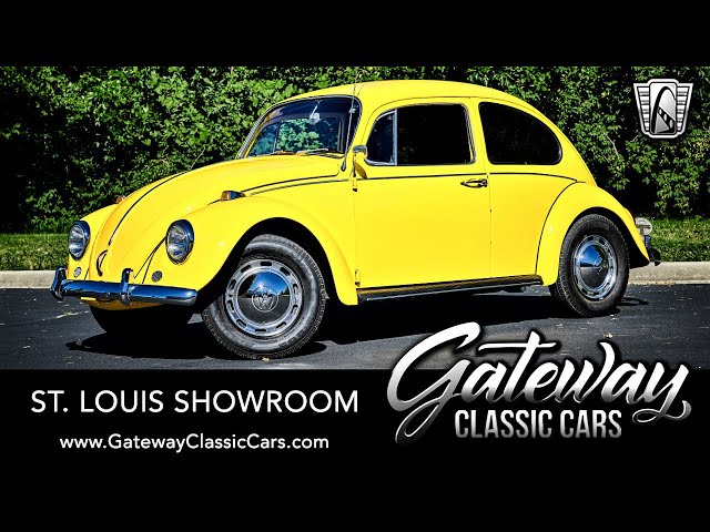 1967 Volkswagen VW Beetle Gateway Classic Cars St. Louis #8876
