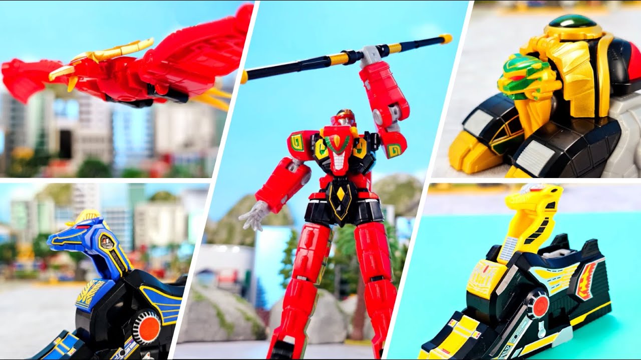 SMP DairenOh Stop Motion Build 五星合体 大連王 全3種 開封 ダイ