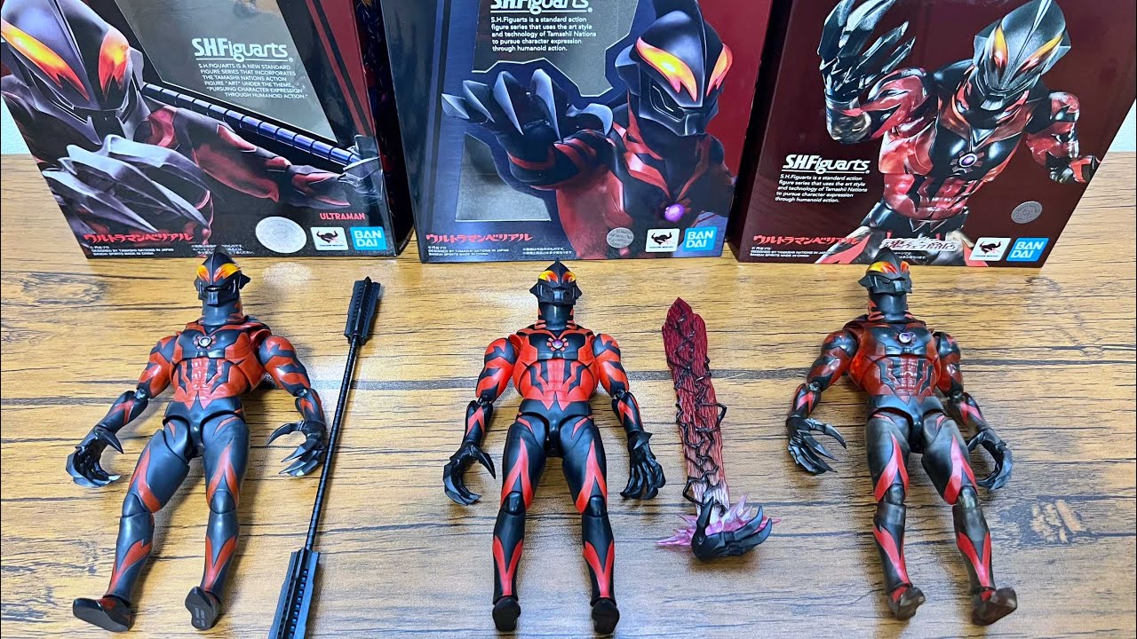 It's really good] S.H.Figuarts Ultraman Belial Darkness Heels