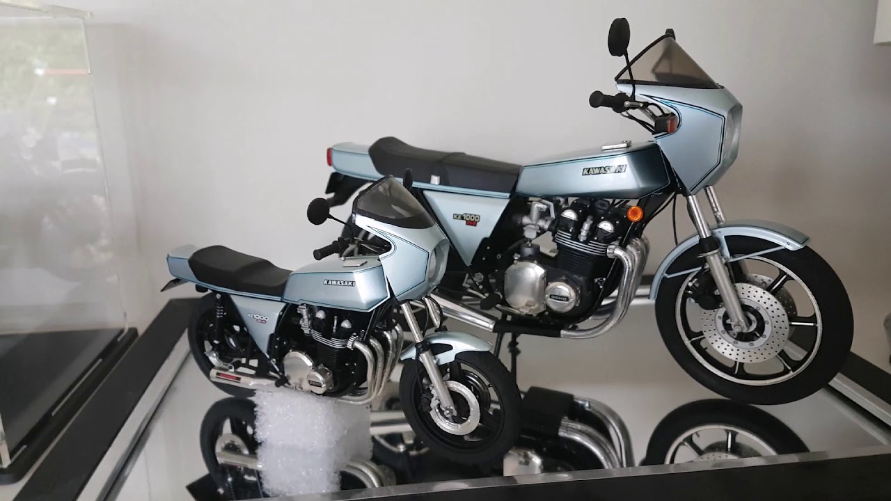 Building the Nagano 1/8 Kawasaki Z1R part 15 - YouTube