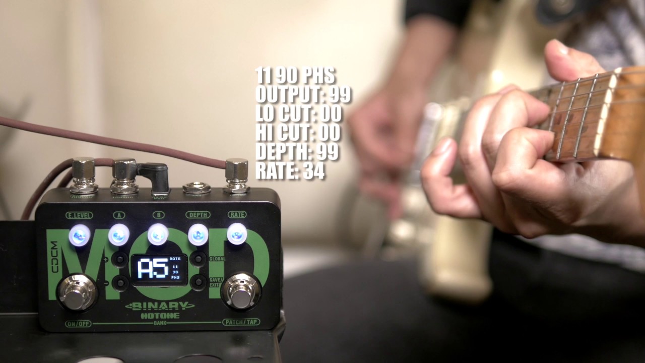 HOTONE | BINARY MOD | モジュレーション・エフェクター | 製品情報