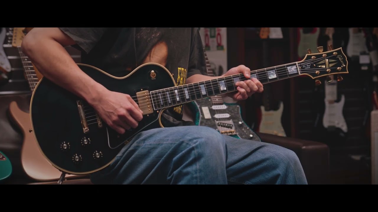 Gibson Custom Shop 50th Anniversary 1968 Les Paul Custom VOS Ebony