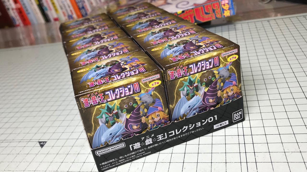配列】1BOXコンプ！？ アニメ遊戯王コレクション01 ボックス開封