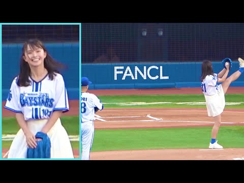 百川 晴香 始球式 直筆サイン 百川 晴香 始球式 直筆サイン 百川 晴香