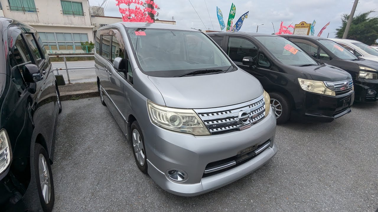 Johnny's Used Cars Okinawa - 2010 Nissan Serena (19195) - YouTube