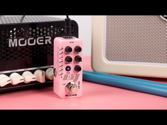 MOOER D7 Delay Official Demo - YouTube