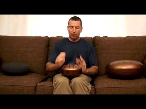 HAPI Drum Mini D Akebono steel tongue drum demo from