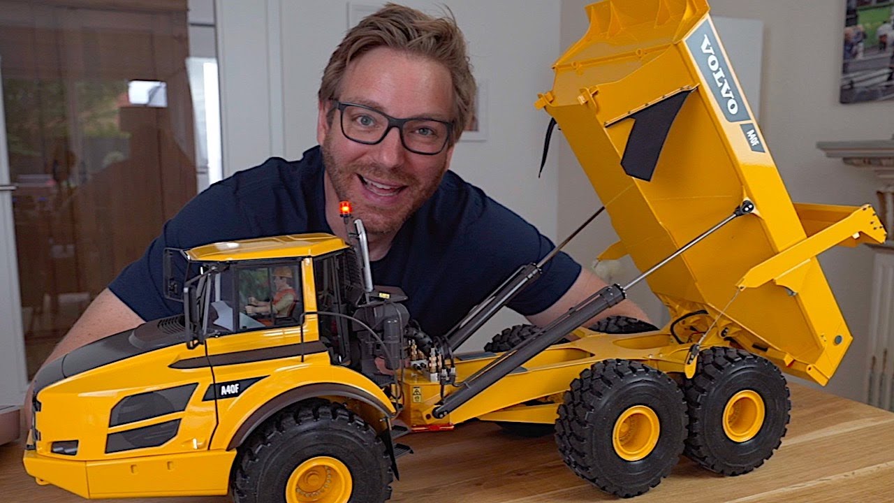 REVIEW of AMAZING RC Dump Truck with hydraulics 6x6 I RC Truck