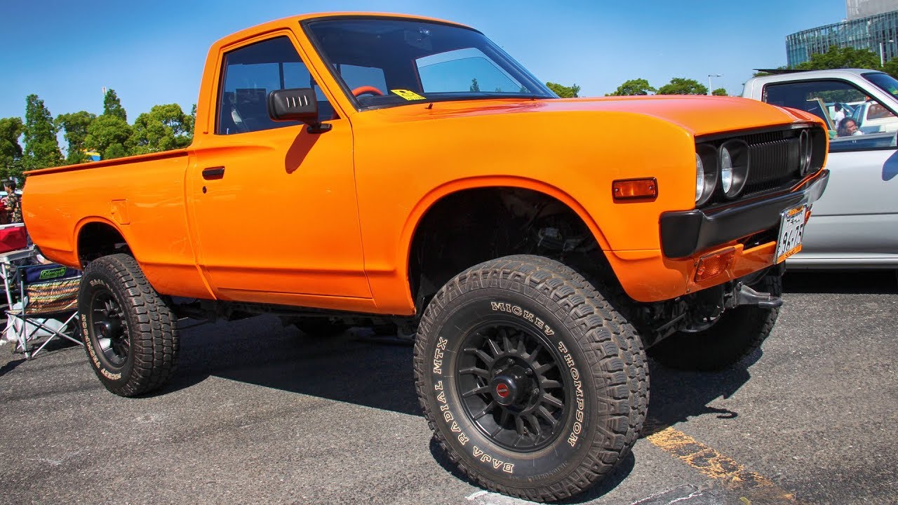 青島DATSUN PICKUP TRUCK 4WD絶版 1/24 720 ダットサン トラック