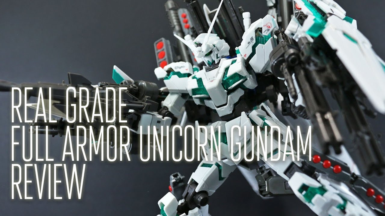 1867 - RG Full Armor Unicorn Gundam (OOB Review) - YouTube