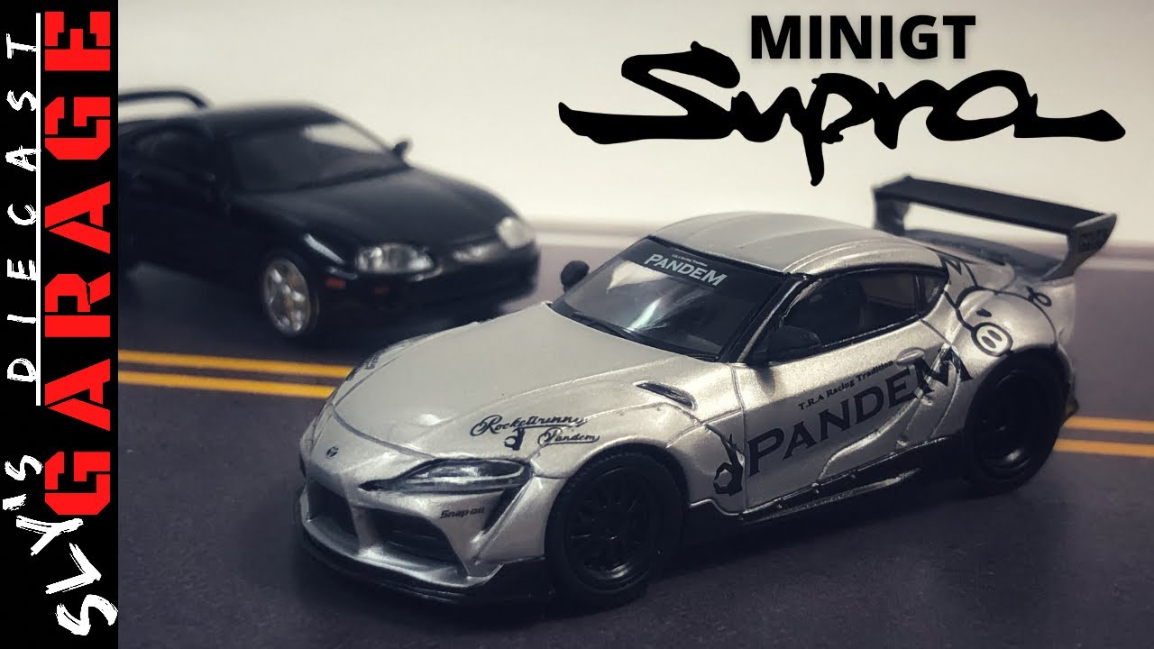 MINI GT Pandem Toyota GR Supra V1.0 - Silver, Mini GT # 175 - YouTube