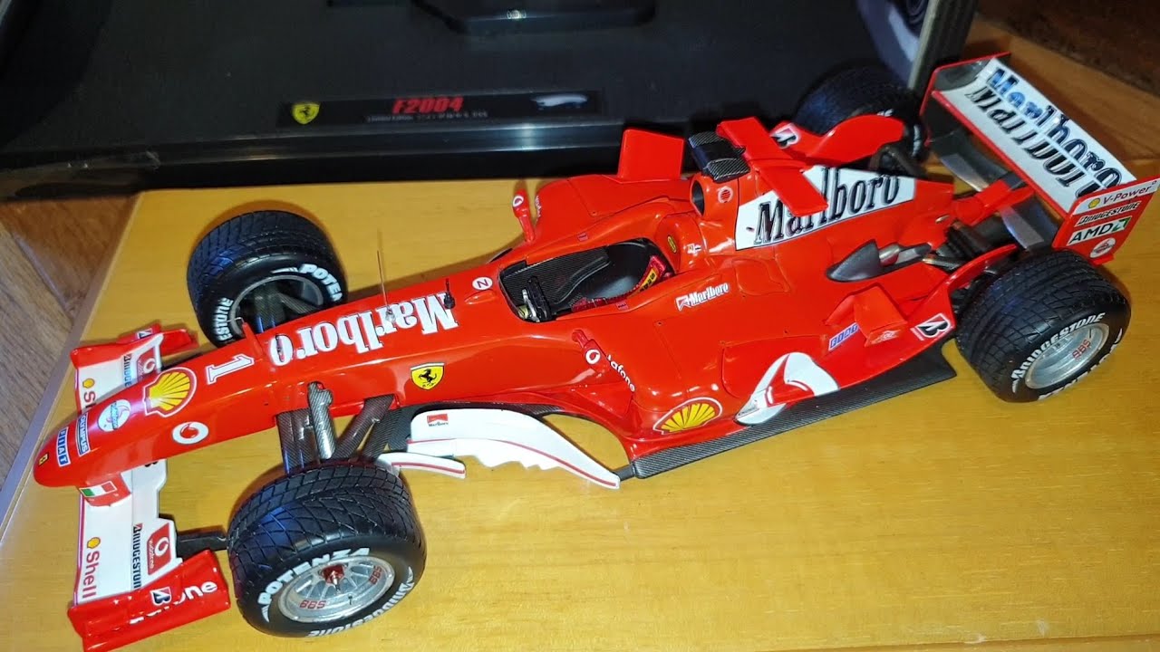 1/18 Michael Schumacher 2004 Belgium GP - Marlboro Ferrari F2004