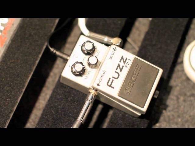 Boss FZ-3 Fuzz Pedal Demo - YouTube