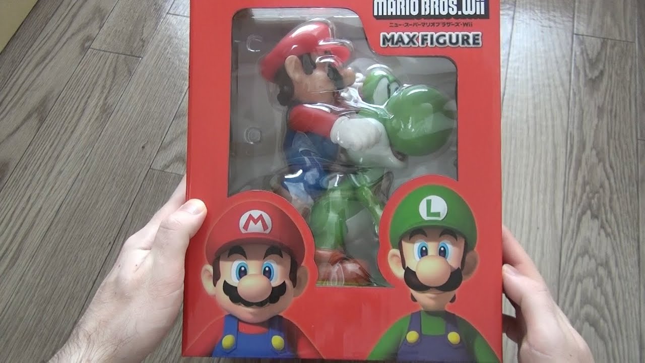 New Super Mario Bros Wii Max Figure Mario Unboxing ニュースーパー