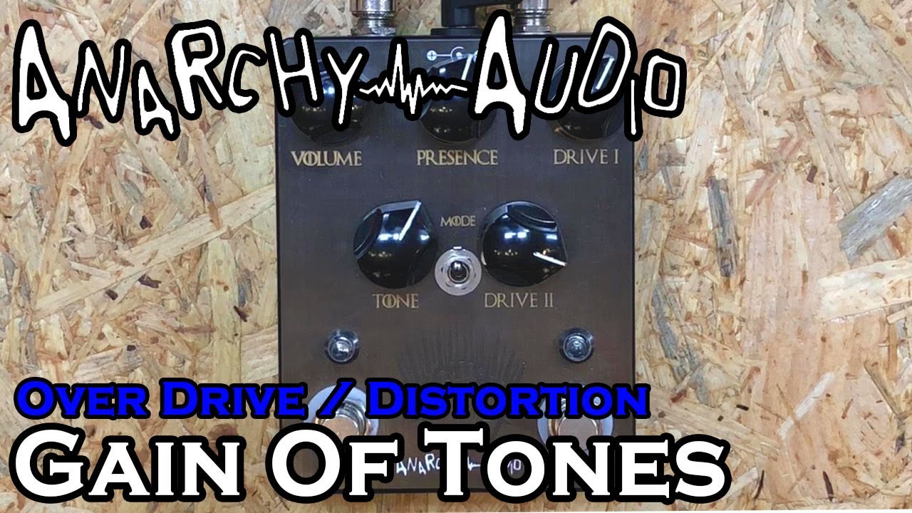 Anarchy Audio Gain of Tones オーバードライブ